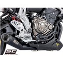 Uitlaatsysteem 2-1 Conical zwart Yamaha MT-07 (13-16)