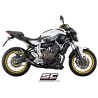 Uitlaatsysteem 2-1 Conical zwart Yamaha MT-07 (13-16)