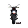 Uitlaatsysteem 2-1 Conical zwart Yamaha MT-07 (13-16)