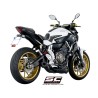 Uitlaatsysteem 2-1 Conical zwart Yamaha MT-07 (13-16)