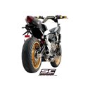 Uitlaatsysteem 2-1 CR-T carbon Yamaha MT-07 (13-16)