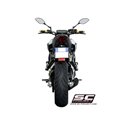 Uitlaatsysteem 2-1 S1 zwart Yamaha MT-07 (13-16)