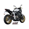 Uitlaatsysteem 2-1 S1 zwart Yamaha MT-07 (13-16)