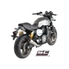 Uitlaatdemper Conical zilver Yamaha XJR1300 (15-16)