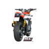 Uitlaatdemper Conical zwart Yamaha XJR1300 (15-16)