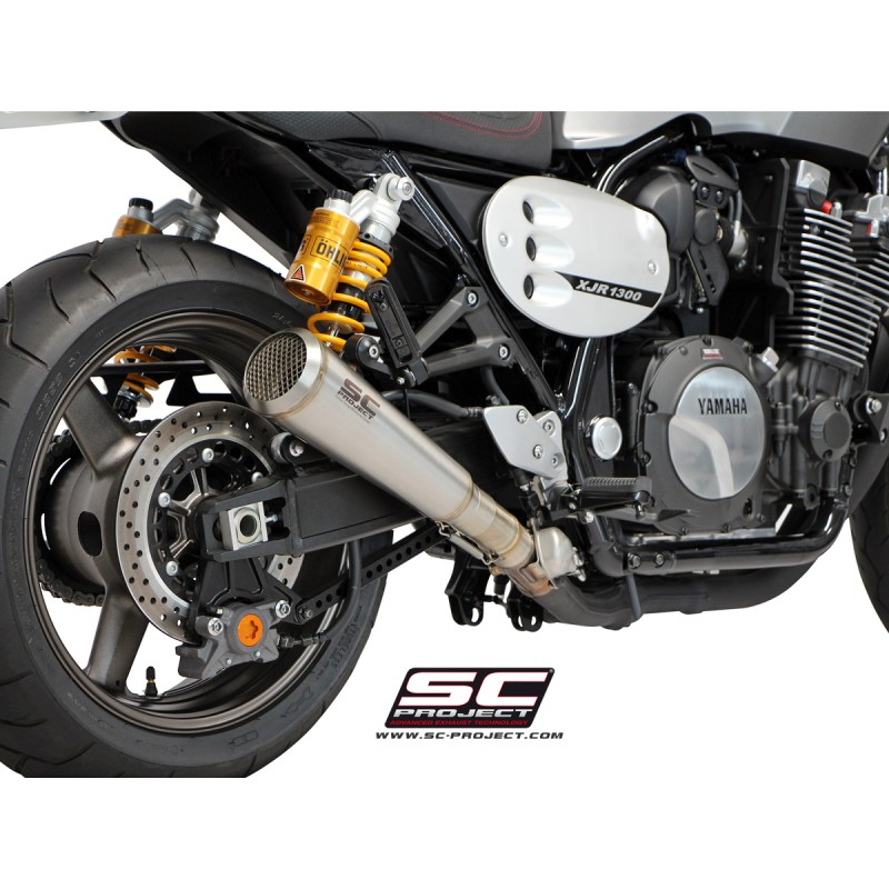 Uitlaatdemper 70s zilver Yamaha XJR1300 (15-16)