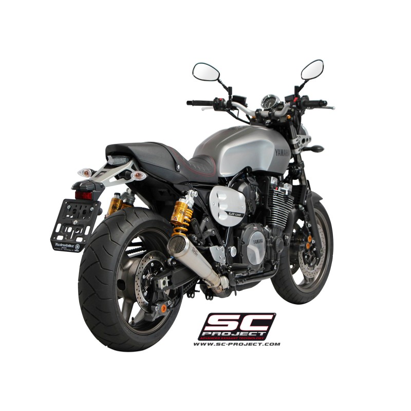 Uitlaatdemper 70s zilver Yamaha XJR1300 (15-16)