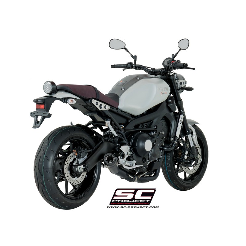 Uitlaatsysteem 3-1 Conical zwart Yamaha MT-09 (14-16)