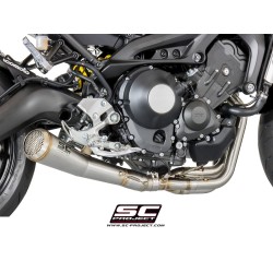 Uitlaatsysteem 3-1 70s zilver Yamaha MT-09 (14-16)