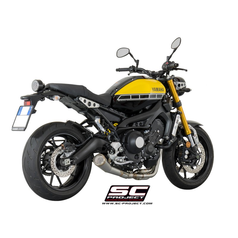 Uitlaatsysteem 3-1 70s zilver Yamaha MT-09 (14-16)