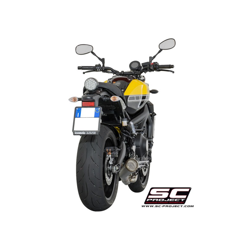 Uitlaatsysteem 3-1 70s zilver Yamaha MT-09 (14-16)