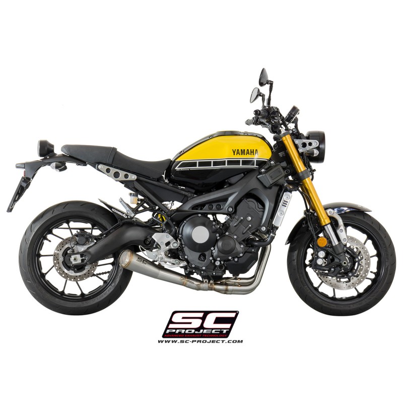 Uitlaatsysteem 3-1 70s zilver Yamaha MT-09 (14-16)