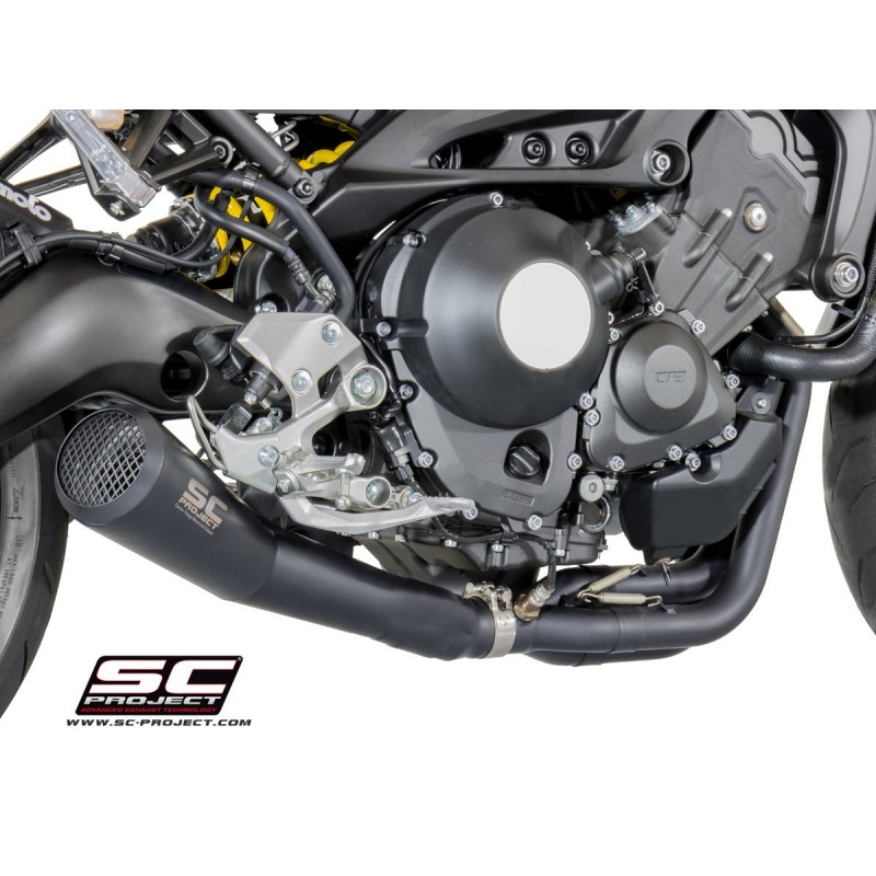 Uitlaatsysteem 3-1 70s zwart Yamaha MT-09 (14-16)