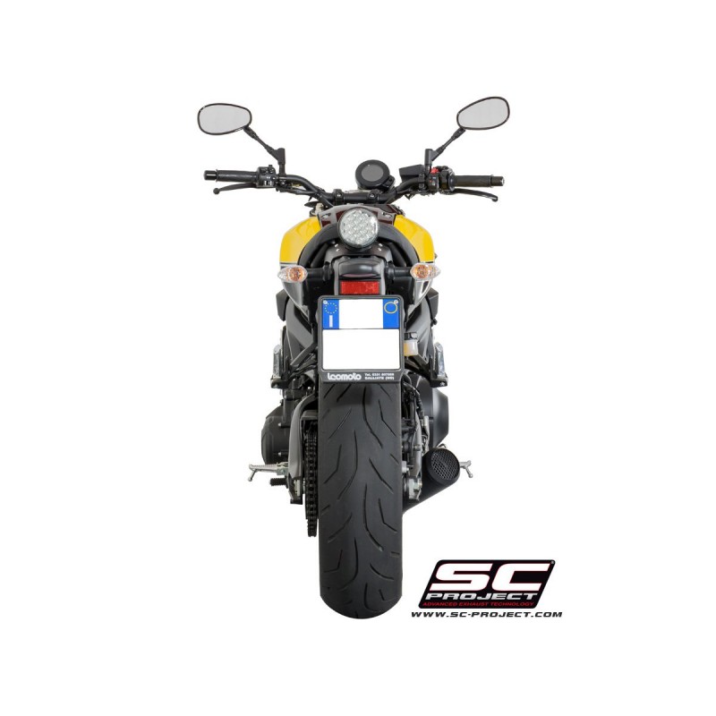 Uitlaatsysteem 3-1 70s zwart Yamaha MT-09 (14-16)