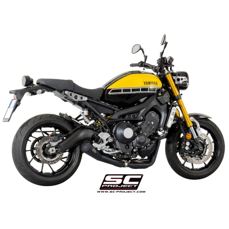 Uitlaatsysteem 3-1 70s zwart Yamaha MT-09 (14-16)