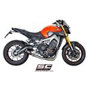 Uitlaatsysteem 3-1 CR-T carbon Yamaha MT-09 (14-16)