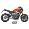 Uitlaatsysteem 3-1 CR-T carbon Yamaha MT-09 (14-16)