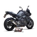 Uitlaatdemper S1 zilver Yamaha MT-10 (16-20)