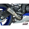 Uitlaatdemper CR-T high titanium Yamaha YZF R6 (17-20)