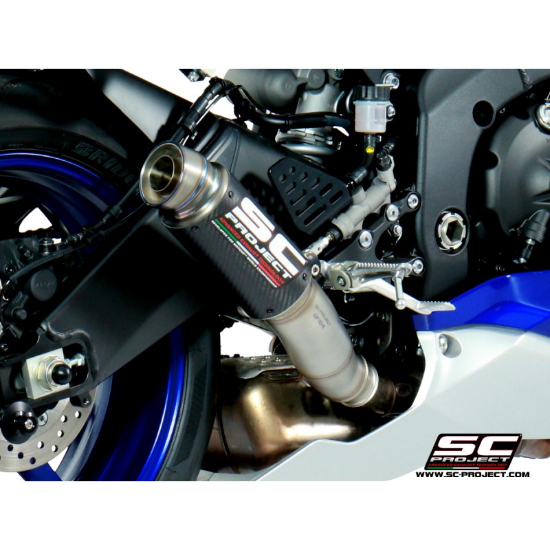 Uitlaatdemper GP70-R carbon Yamaha YZF R6 (17-20)