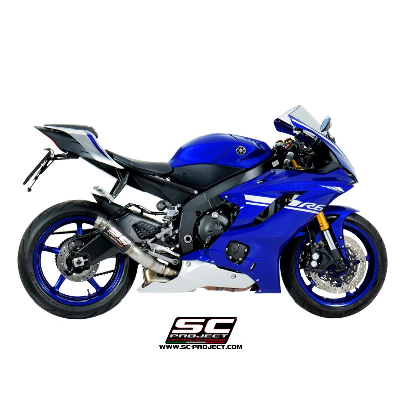 Uitlaatdemper GP70-R carbon Yamaha YZF R6 (17-20)