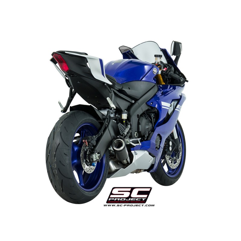 Uitlaatdemper CR-T low carbon Yamaha YZF R6 (17-20)