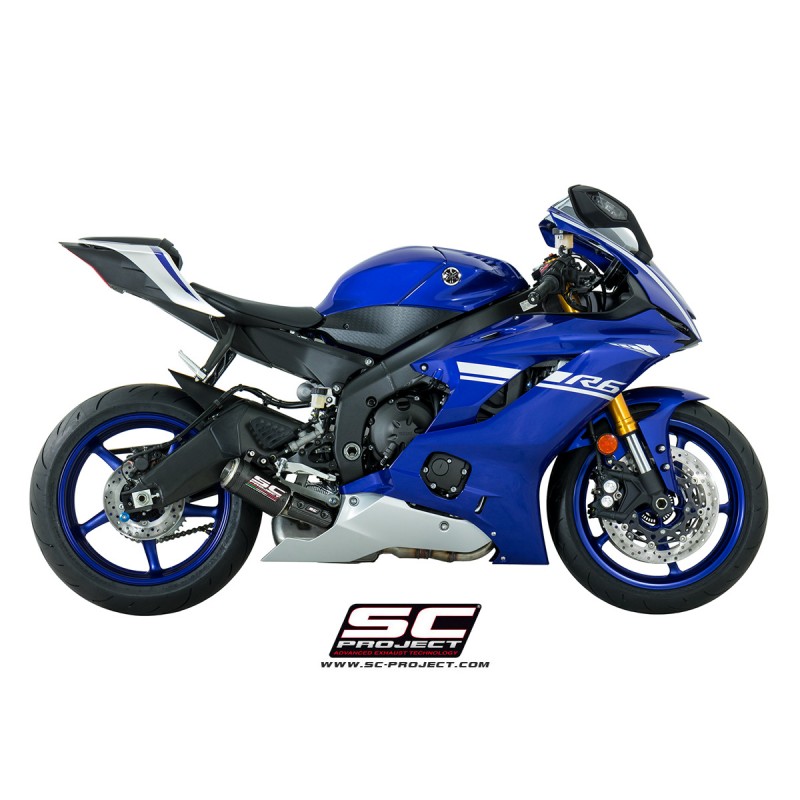 Uitlaatdemper CR-T low carbon Yamaha YZF R6 (17-20)