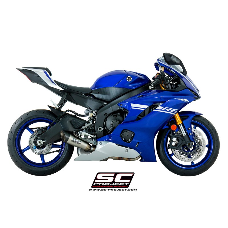 Uitlaatdemper S1 titanium Yamaha YZF R6 (17-20)