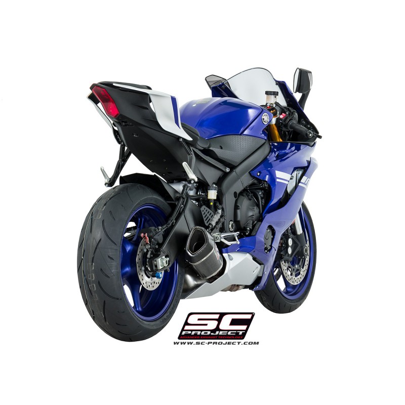 Uitlaatdemper SC1-R carbon Yamaha YZF R6 (17-20)