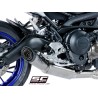 Uitlaatsysteem 2-1 S1 zilver Yamaha MT-09 (17-20)