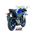 Uitlaatdemper CR-T titanium Yamaha YZF R3 (15-17)