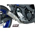 Uitlaatsysteem 2-1 CR-T titanium Yamaha YZF R3 (15-17)