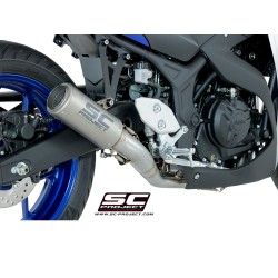 Uitlaatsysteem 2-1 CR-T titanium Yamaha YZF R3 (15-17)