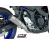 Uitlaatsysteem 2-1 CR-T titanium Yamaha YZF R3 (15-17)