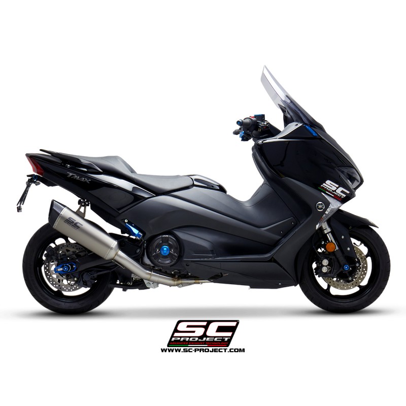 Uitlaatsysteem 2-1 SC1-R carbon Yamaha T-Max 530 (17-19)