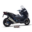 Uitlaatsysteem 2-1 SC1-R carbon Yamaha T-Max 530 (17-19)