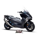 Uitlaatsysteem 2-1 SC1-R carbon Yamaha T-Max 530 (17-19)