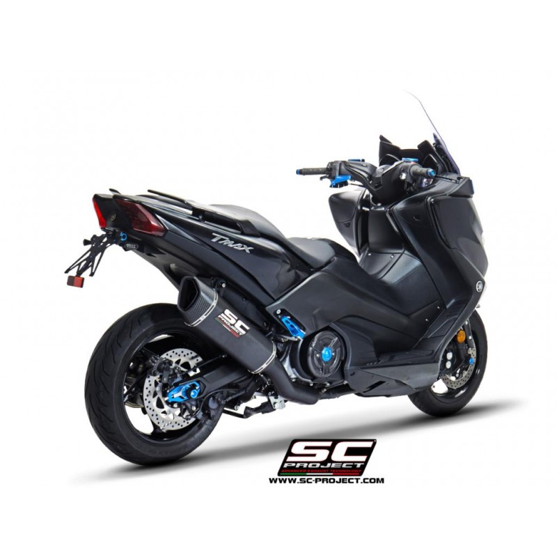 Uitlaatsysteem 2-1 SC1-R carbon Yamaha T-Max 530 (17-19)