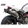 Uitlaatdempers Oval carbon Ducati Monster 696/796/1100-S (09-14)