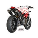 Uitlaatdempers GP carbon Ducati Monster 696/796/1100-S (09-14)