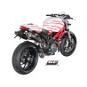 Uitlaatdempers GP carbon Ducati Monster 696/796/1100-S (09-14)