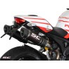 Uitlaatdempers GP-Tech carbon Ducati Monster 696/796/1100-S (09-14)