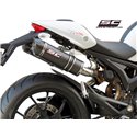 Uitlaatdempers GP-Tech carbon Ducati Monster 696/796/1100-S (09-14)