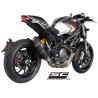 Uitlaatdemper Oval titanium Ducati Monster 1100 Evo (11-13)