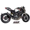 Uitlaatdemper Oval titanium Ducati Monster 1100 Evo (11-13)