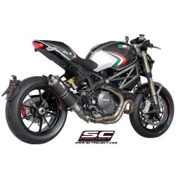 Uitlaatdemper R60 carbon Ducati Monster 1100 Evo (11-13)