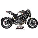 Uitlaatdemper R60 carbon Ducati Monster 1100 Evo (11-13)