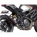 Uitlaatdemper GP-M2 carbon Ducati Monster 1100 Evo (11-13)