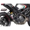 Uitlaatdemper GP-M2 carbon Ducati Monster 1100 Evo (11-13)