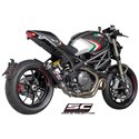 Uitlaatdemper GP-M2 carbon Ducati Monster 1100 Evo (11-13)